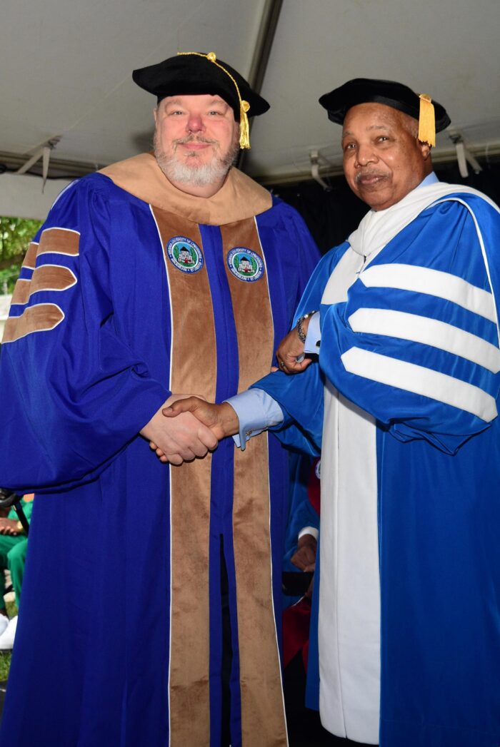 Jim Floyd doctoral graduation